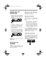 Preview for 7 page of Radio Shack 21-1586 Owner'S Manual