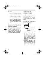 Preview for 8 page of Radio Shack 21-1586 Owner'S Manual