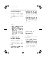 Preview for 7 page of Radio Shack 21-1599 Owner'S Manual