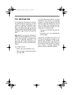 Preview for 3 page of Radio Shack 21-1704 Owner'S Manual