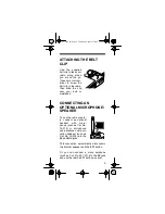 Предварительный просмотр 9 страницы Radio Shack 21-1812 Owner'S Manual