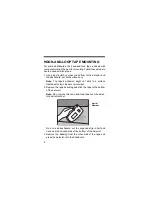 Preview for 8 page of Radio Shack 22-1679 Owner'S Manual