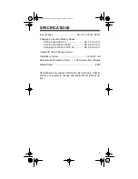 Preview for 9 page of Radio Shack 23-416 Owner'S Manual