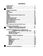 Preview for 5 page of Radio Shack 26-3861 Technical Reference Manual