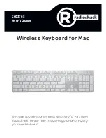 Radio Shack 2603765 User Manual предпросмотр