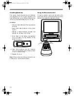 Preview for 16 page of Radio Shack 28 Owner'S Manual