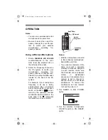 Preview for 5 page of Radio Shack 32-1245 Owner'S Manual