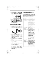 Preview for 6 page of Radio Shack 32-1245 Owner'S Manual