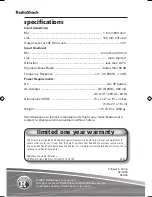 Preview for 12 page of Radio Shack 32-2056 Owner'S Manual