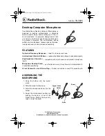 Radio Shack 33-3025 User Manual preview