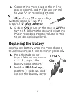 Предварительный просмотр 4 страницы Radio Shack 3303012 User Manual