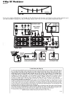 Preview for 1 page of Radio Shack 4-way RF Modulator User Manual