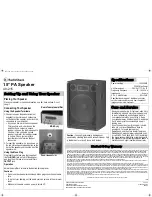 Preview for 1 page of Radio Shack 40-215 User Manual