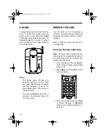 Preview for 14 page of Radio Shack 43-1088 Owner'S Manual