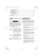 Preview for 3 page of Radio Shack 43-1130 Owner'S Manual