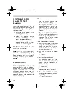 Предварительный просмотр 18 страницы Radio Shack 43-1203 Owner'S Manual