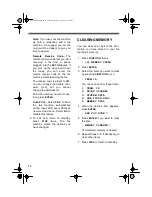 Предварительный просмотр 28 страницы Radio Shack 43-1203 Owner'S Manual