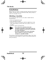 Preview for 14 page of Radio Shack 43-142 User Manual