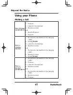 Предварительный просмотр 41 страницы Radio Shack 43-142 User Manual