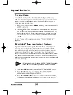 Preview for 54 page of Radio Shack 43-142 User Manual