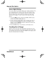 Preview for 58 page of Radio Shack 43-142 User Manual