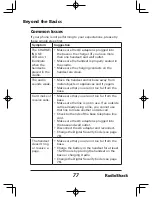 Предварительный просмотр 77 страницы Radio Shack 43-142 User Manual