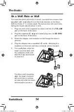 Preview for 14 page of Radio Shack 43-164 Manual