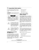 Preview for 2 page of Radio Shack 43-3515 Owner'S Manual