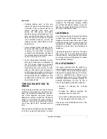 Preview for 3 page of Radio Shack 43-3516 Owner'S Manual