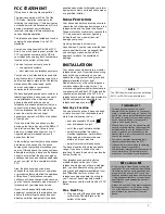 Preview for 3 page of Radio Shack 43-3547 Owner'S Manual