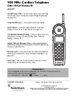 Radio Shack 43-3577 Owner'S Manual preview