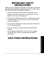 Preview for 7 page of Radio Shack 43-3578 Owner'S Manual