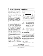 Preview for 2 page of Radio Shack 43-3810 Owner'S Manual