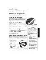 Preview for 9 page of Radio Shack 43-3816 Owner'S Manual