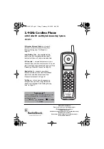 Radio Shack 43-3824 Owner'S Manual preview