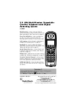 Preview for 1 page of Radio Shack 43-3880 Owner'S Manual