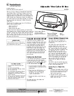 Preview for 1 page of Radio Shack 43-3902 Owner'S Manual