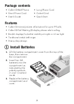 Preview for 2 page of Radio Shack 43-3905 User Manual