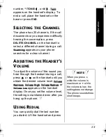 Preview for 23 page of Radio Shack 43-3906 Owner'S Manual