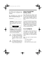 Preview for 3 page of Radio Shack 43-463 Owner'S Manual