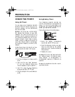 Предварительный просмотр 5 страницы Radio Shack 43-473 Owner'S Manual