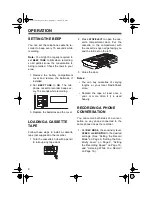 Предварительный просмотр 8 страницы Radio Shack 43-473 Owner'S Manual