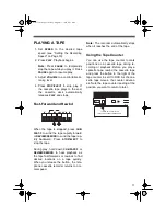 Предварительный просмотр 11 страницы Radio Shack 43-473 Owner'S Manual