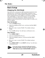 Preview for 29 page of Radio Shack 43-5862 Owner'S Manual