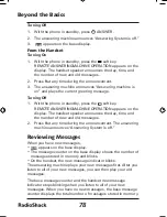 Preview for 78 page of Radio Shack 43-5862 Owner'S Manual