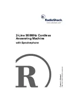 Предварительный просмотр 1 страницы Radio Shack 43-681 Owner'S Manual