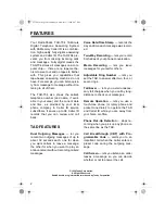 Предварительный просмотр 2 страницы Radio Shack 43-704 Owner'S Manual