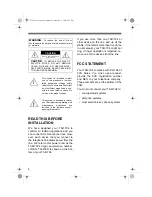 Предварительный просмотр 4 страницы Radio Shack 43-704 Owner'S Manual