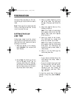 Preview for 8 page of Radio Shack 43-745 Owner'S Manual