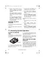 Preview for 22 page of Radio Shack 43-749 Owner'S Manual